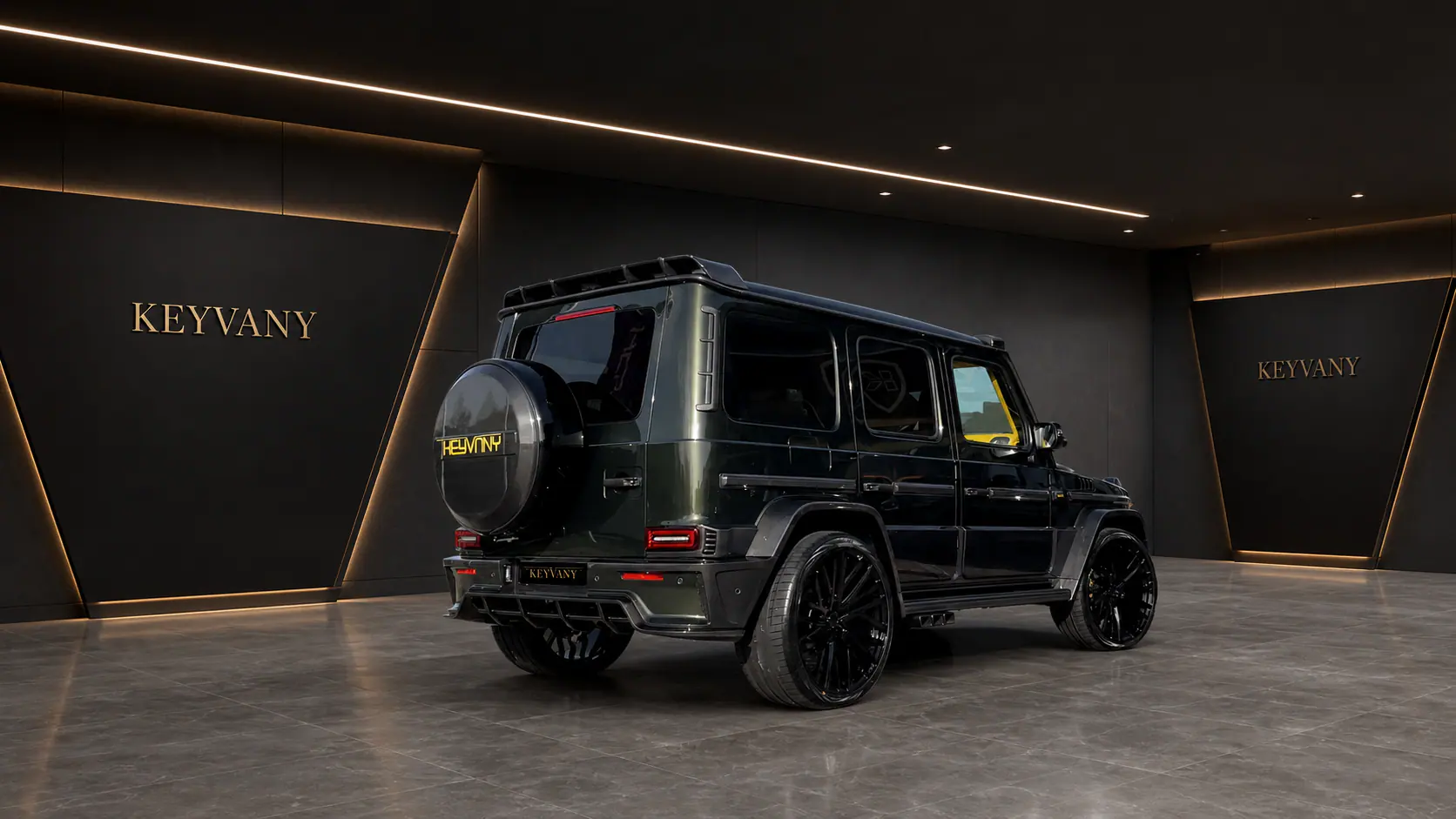 Mercedes-Benz G-Class in the KEYVANY studio