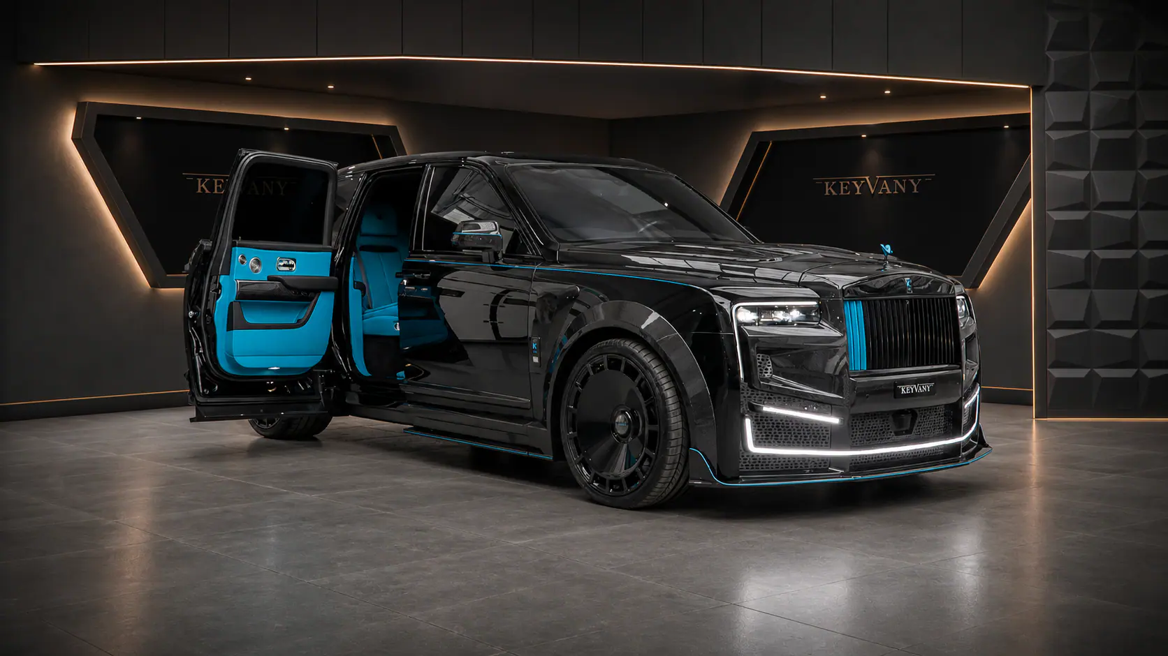 Rolls-Royce Cullinan II in the KEYVANY studio