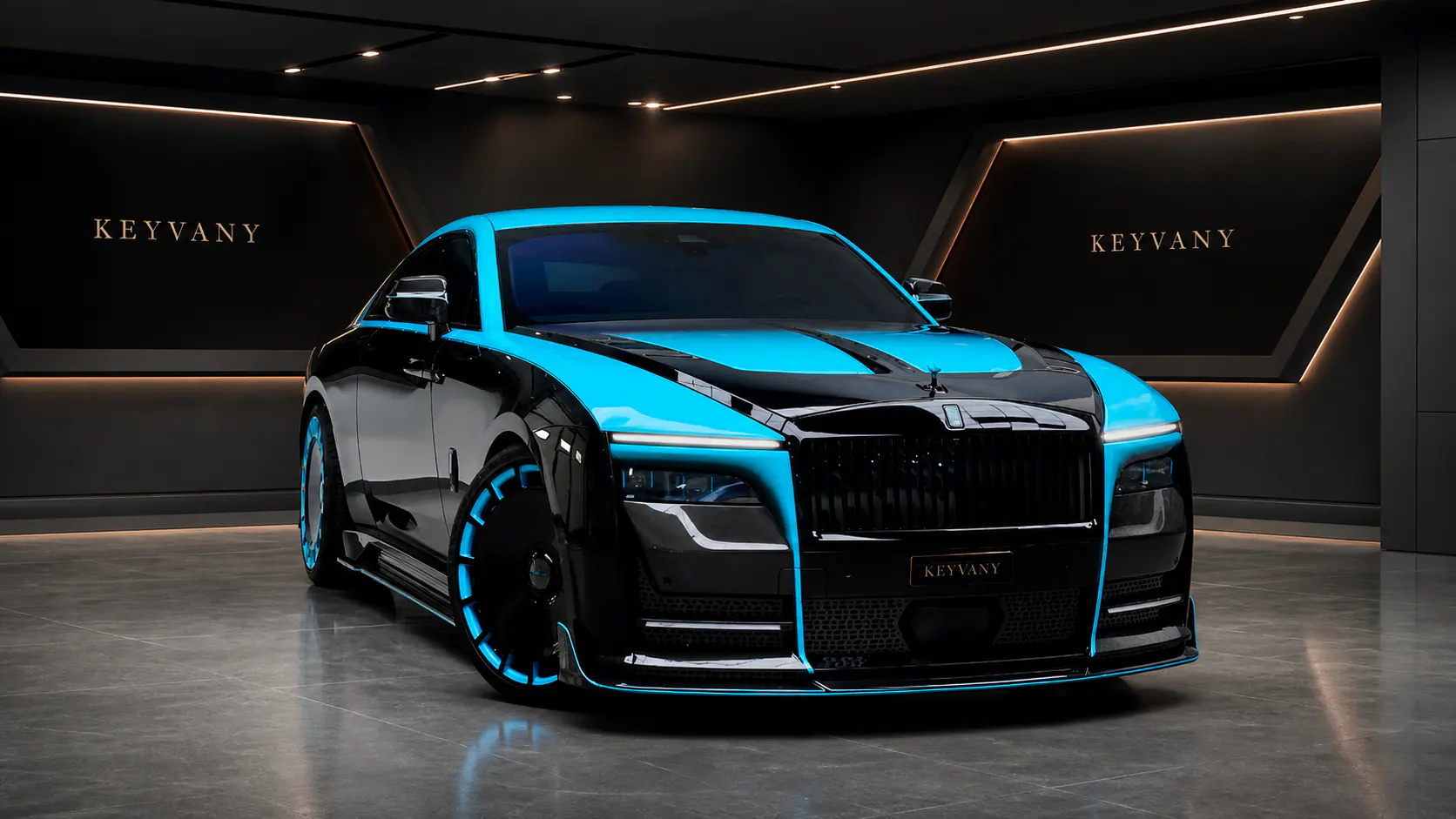 Rolls-Royce Spectre in the KEYVANY studio